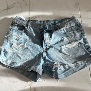 American Eagle Distressed Denim Shorts